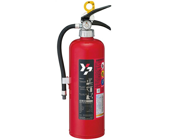 タスコ 業務用ABC粉末消火器（廃棄シール付） 1本 TA999ZD