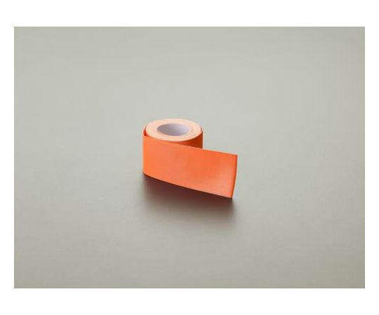 エスコ 50mmx10m/0.4粍 反響させる居敷き(螢光ｵﾚﾝｼﾞ) 1本 EA911AR-58 医薬品・コンタクト・介護-衛生日用品・衛生医療品