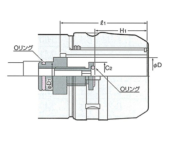 日研仕立て上げる所 直付ストッパー 1式 9MC42H