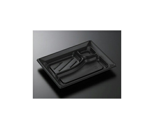 中央化学 弁当容器 CTみちる K23-18N BK 身 800枚 1ケース(800枚入) 32615