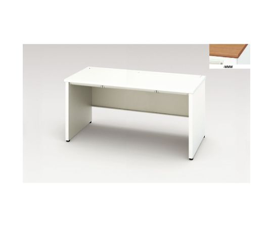 ナイキ（NAIKI） 平デスク　（パネル脚タイプ） 1台 XEHH147FP-WMW【大型商品の為代引不可】