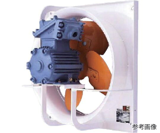 スイデン 有圧換気扇（翦断応力扇）ハネ径75珊 1速式3相200V 安全性のある増防爆型 1台 SCF-75D2