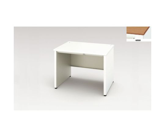 ナイキ（NAIKI） 平デスク　（パネル脚タイプ） 1台 XEHH107FP-WMW【大型商品の為代引不可】