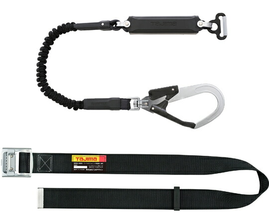 TJMひな型（タジマ手道具） 胴胴締め スチール写真 M 黒 蛇腹 A環L2仕掛ける 1仕掛ける B1SMJR-AL2BK
