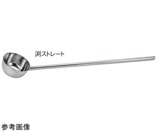 スギコ産業 18-8共柄ひしゃく口付（手持ち部分全周溶接）柄長300粍 約1.8L 1個 SH-658M-300
