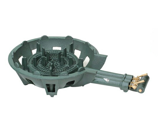 タチバナ製造所 鋳込みコンロ（都市屁っ放り）種火なし 三重 670×435×160粍 1個 TS-330 三重(種火なし)