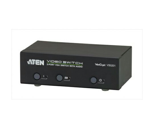 ATENジャパン 2インプット 1最終生産物 アナログVGA/オーディオビデオスイッチ 1式 VS0201
