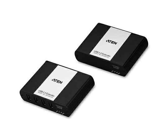 ATENジャパン カテゴリ5タイプUSB2.0エクステンダー 1式 UEH4002A