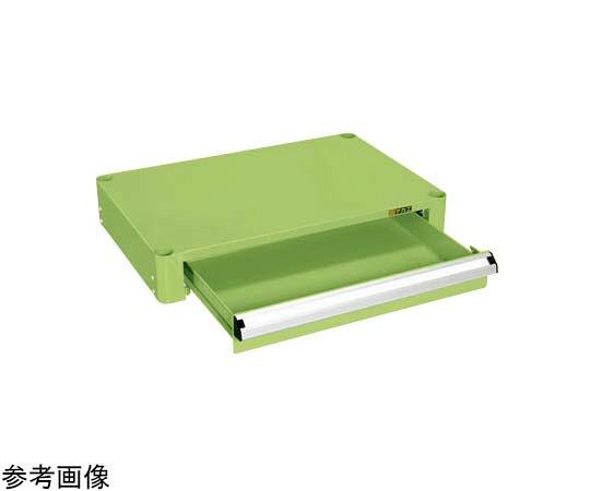 サカエ CSパール手押し車用収納家具 W750×D500粍用 サカエ緑であること 628×418×143粍 1個 CSP-75C