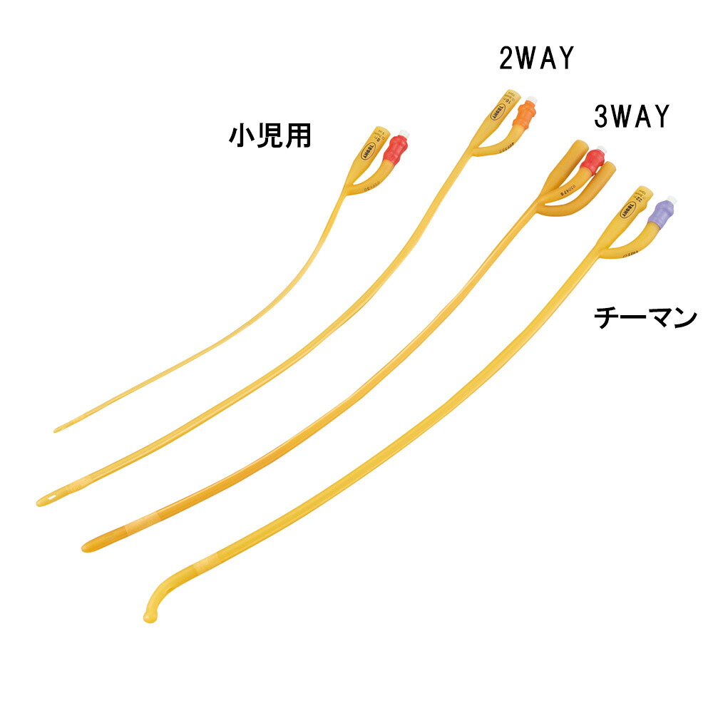 恒産商事 天使 シリコーンコーテッドフォーリーカテーテル チーマン 12Fr 10本入 1箱(10本入) 541210