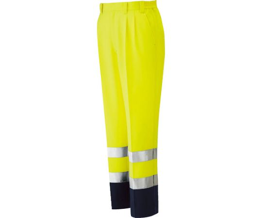 ミドリ安全 秋冬御役目服 高視認/帯電押しとどめるJIS判定基準其れ相応品イージーフレックスパンツ VE324下 黄色 S 1着 VE324-SITA-S