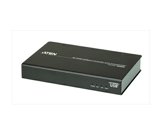 ATENジャパン HDMIツイストペアケーブルエクステンダー（4K　USB対応） 1式 VE813A