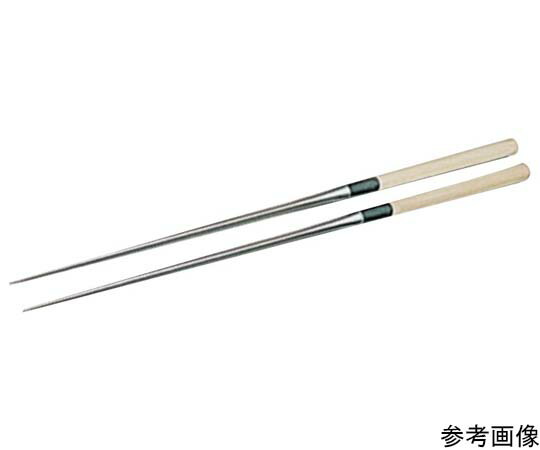 青木裁断師 材木柄盛箸（呉牛桂柄付）18糎 1個 18糎