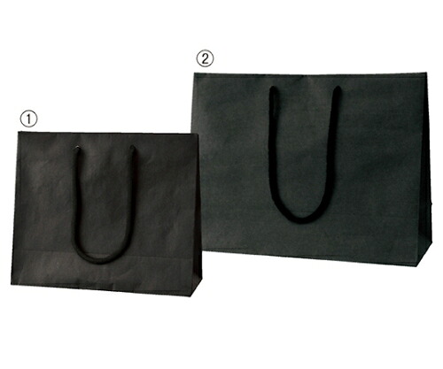 ストア・エキスプレス 手提げ紙袋 黒いこと 35×13×27 入数100枚 1仕掛ける(100枚入) 61-313-2-4