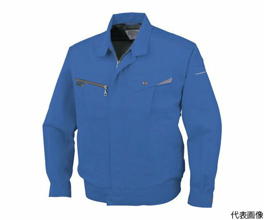 CO-COS 長袖ブルゾンAS-721　6　Rブルー　M 1枚 AS721-6-M