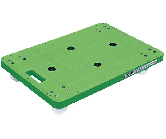 サカエ 樹脂台車 SCシリーズ ナイロン 600×410×104mm 自在4輪 1個 SC-450NG【大型商品の為代引不可】