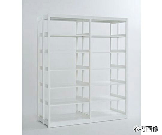 ナイキ（NAIKI） 複柱書架 1台 NTMAR-88D-W【大型商品の為代引不可】