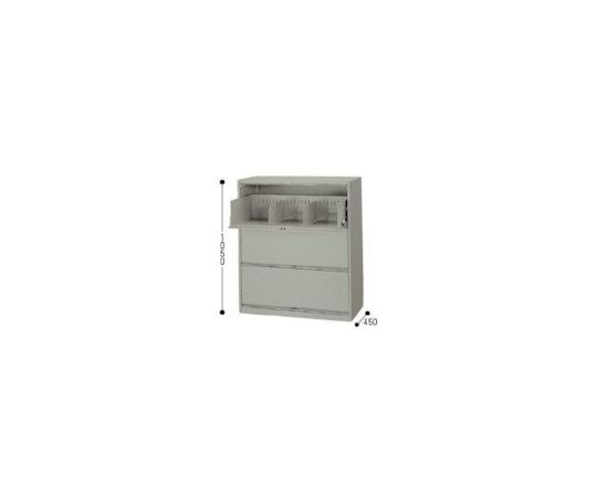 ナイキ（NAIKI） ファイル引出し 1台 NW-0911D-3-AW【大型商品の為代引不可】