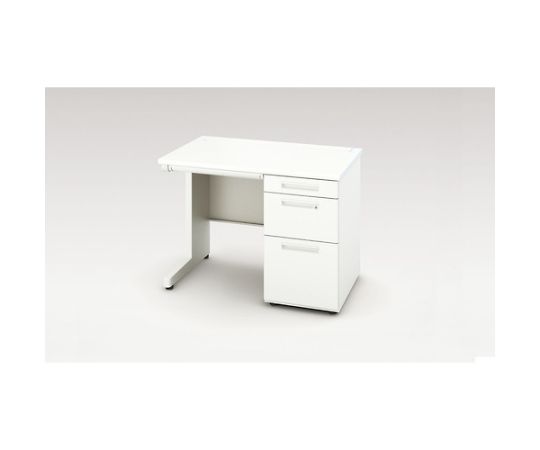 ナイキ（NAIKI） 片袖デスク 1台 XEHH106B-WH【大型商品の為代引不可】