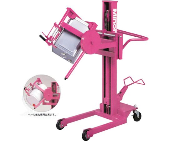 大阪タイユー 1斗缶・ペール缶反転機 1個 MSD-50【大型商品の為代引不可】
