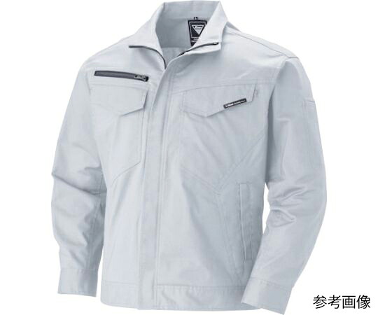 ジーベック 長袖ブルゾン シルバーグレー S 1着 1694-22-S