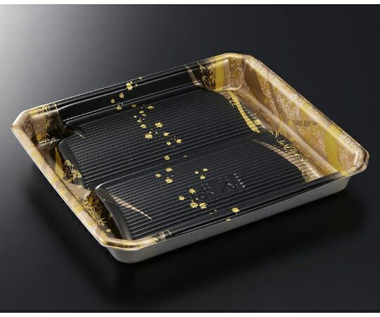 中央化学 刺身・鮮魚入れもの まくら桶N20-18 たけみBK 身 600枚 1入れもの(600枚入) 3624