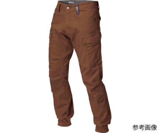ジーベック リブ付カーゴパンツ ウォルナット 5L 1本 2176-58-5L