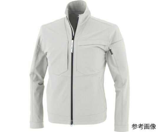 ジーベック 長袖ブルゾン シルバーグレー 3L 1着 2210-22-3L