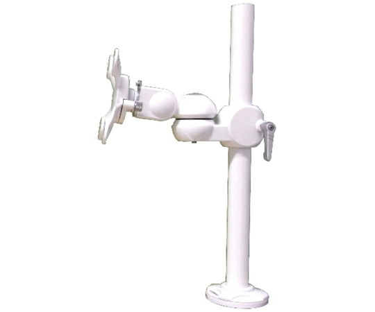 モダンソリッド 液晶モニター用 アーム長247mm ホワイト 1台 LA-51AC-3Q-WH