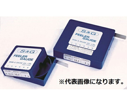 シム＆ゲージ フィラーテープ 3m×0.01粍 1個 0286-89-0000670