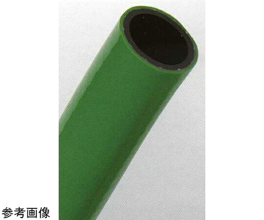 日之出化成 耐圧・防藻 エンゲイホース 18×24 グリーン 50m巻 ドラム 1巻(50m入) 302-0000594