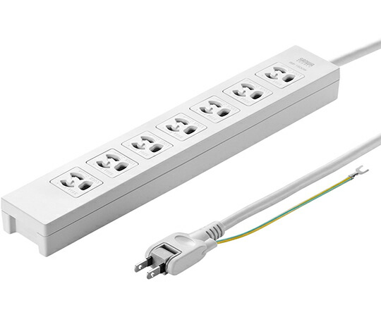 サンワサプライ 電源タップ 1本 TAP-F37-5SR