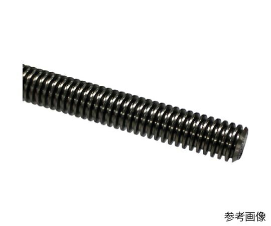 コノエ 30度米突台形螺旋釘（SUS304・左ねじ） TR28×480 1本 SNTR28-480L