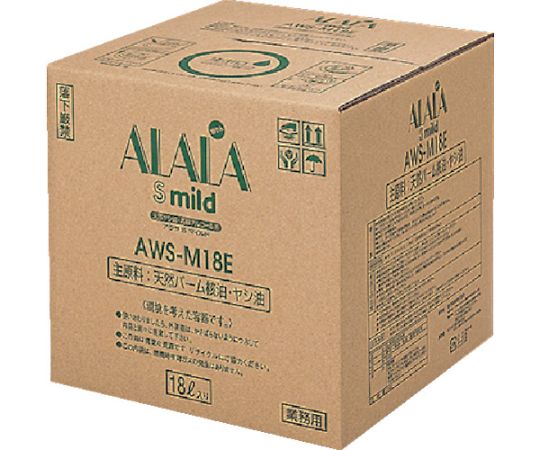 岩谷産業 アララSマイルド 18L（厨房用洗剤） 1個 AWS-M18E