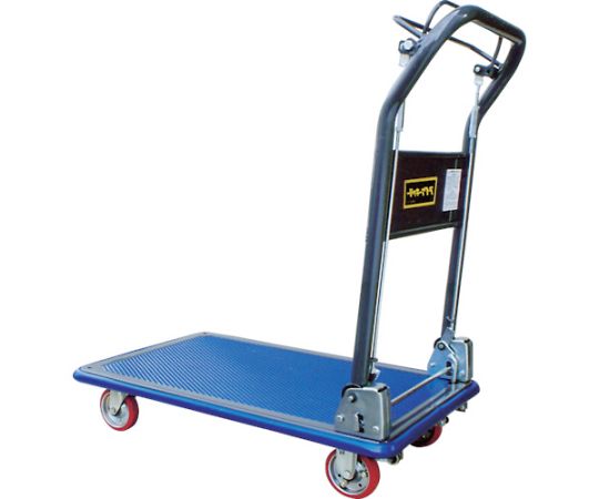 石川製作所 プレス製運搬車（折畳み式ハンドルブレーキ付） 1台 101HB