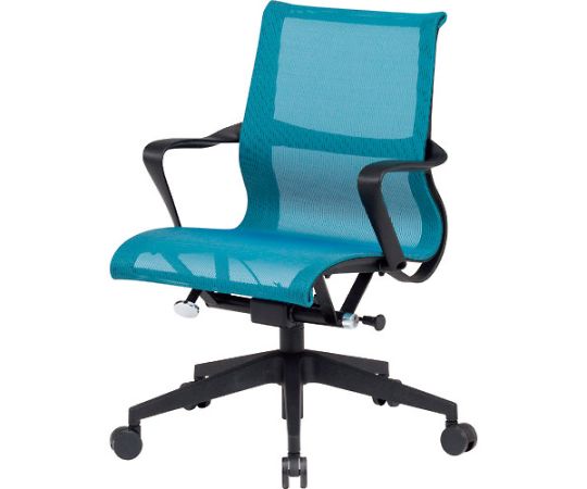 藤沢工業 オフィスチェア CF-3M ブルー 1脚 CF-3M-BU