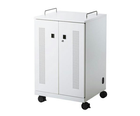 サンワサプライ 600x550x993.5mm ﾉｰﾄﾊﾟｿｺﾝ収納キャビネット 1台 EA954HC-342