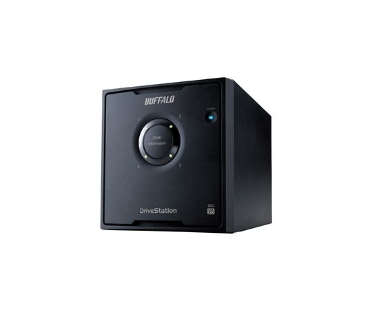 BUFFALO ドライブステーション　RAID　5対応　USB3.0用　外付けHDD　4ドライブ　8TB 1個 HD-QL8TU3/R5J