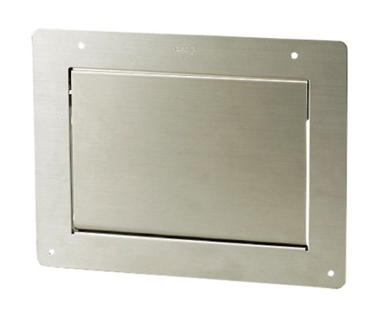 スガツネ工業 （210027508）ステンレス鋼製　ダンパー付屑入投入口 1個 AZ-GD231-HL