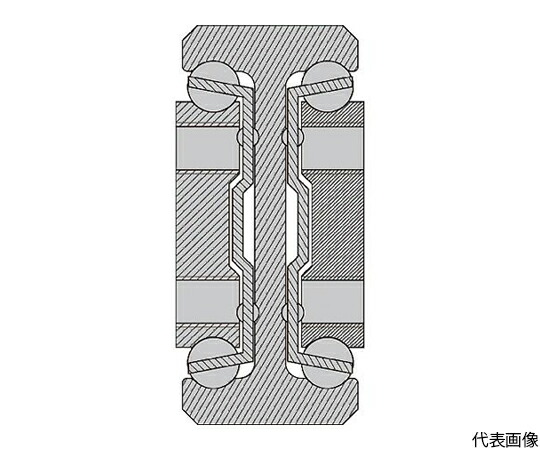 スガツネ工業 （190116326）ステンレス鋼鋼製 横すべり軌跡 1本 CBL-E1908-900