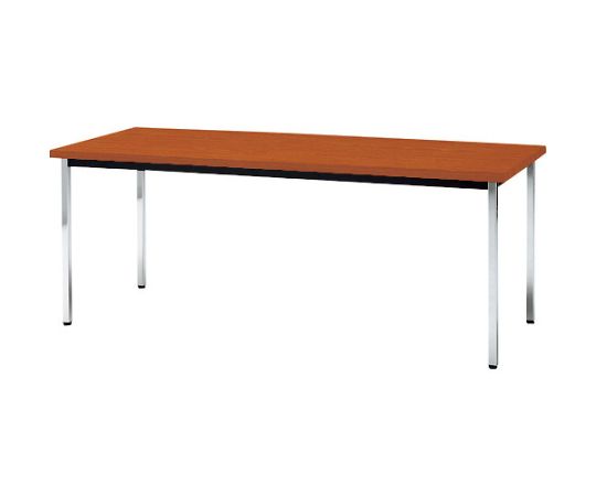 藤沢工業 ミーティングテーブル　角脚　1500×750mm　チーク 1台 TD-1575K T【大型商品の為代引不可】