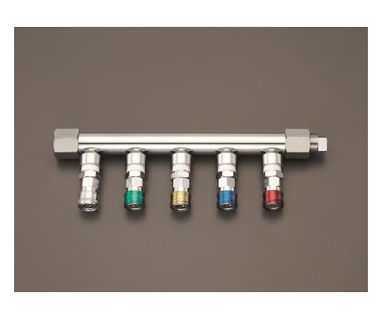 エスコ Rc 3/4\"/５連 大気圏配管工事分かれ出るカップリング 1個 EA140DL-151A"