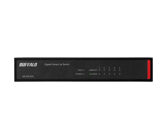 BUFFALO 法人向け Giga相応う Layer2 かっこ良いLite取り替えっこ 5界面 1個 BS-GSL2005