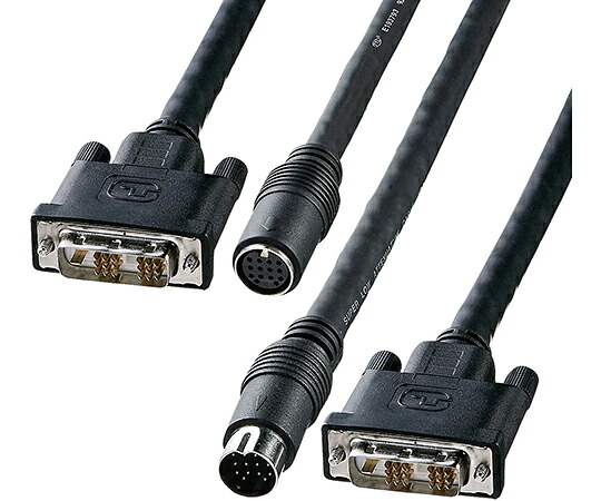 サンワサプライ DVI工事配線ケーブル　シングルリンク 1本 KC-DVI-K100