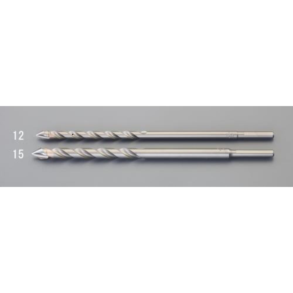 エスコ 15.0mm 通線用ドリル(ｽﾄﾚｰﾄ) 1本 EA811AJ-15