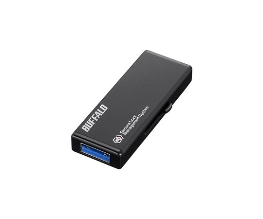 BUFFALO ハードウェア暗号化機能搭載 管理ツール対応 USB3.0 セキュリティーUSBメモリー 16GB 1個 RUF3-HS16G