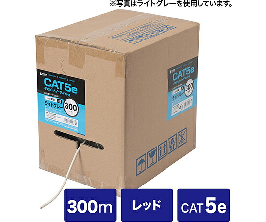 サンワサプライ カテゴリ5eUTP単線ケーブルのみ 1本 KB-T5-CB300RN 37,066円