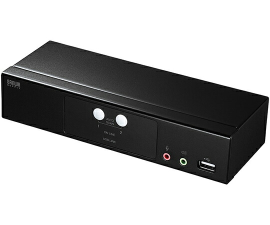サンワサプライ HDMI対応　パソコン自動切替器　2：1 1個 SW-KVM2HHC