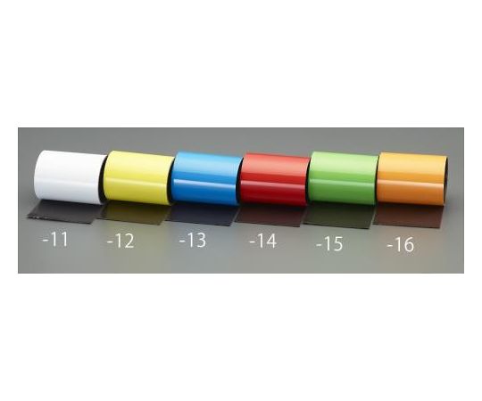 エスコ 100mmx10m ﾏｸﾞﾈｯﾄﾛｰﾙ(ﾎﾜｲﾄﾎﾞｰﾄﾞﾀｲﾌﾟ/赤) 1巻 EA781BT-24