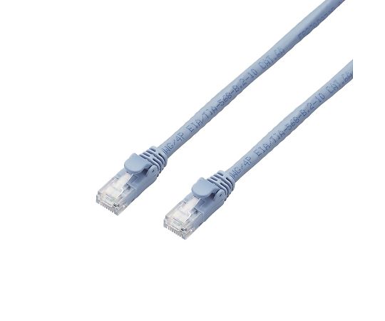 エレコム LANケーブル　CAT6A対応　EU　RoHS指令準拠　ツメ折れ防止カバー　簡易パッケージ仕様　80m　単線　ブルー 1本 LD-GPAT/BU80/RS